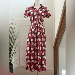 J.McLaughlin drop waist dress size small.